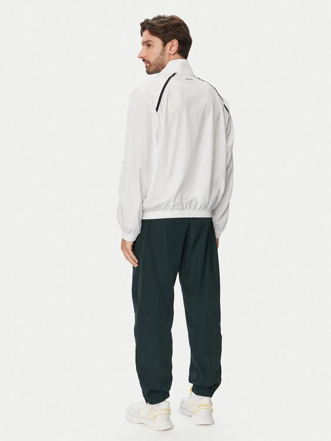 Мужской спортивный костюм стандартного кроя Lacoste, темно-зеленый — фото 2