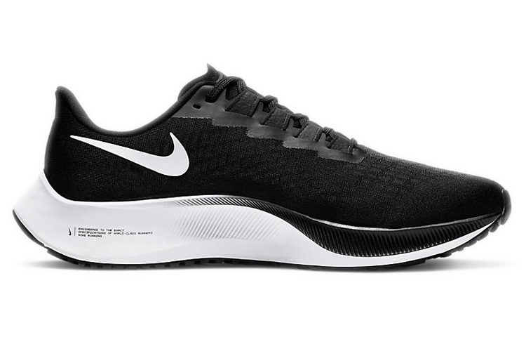 Кроссовки Nike Air Zoom Pegasus 37, черный/белый — фото 2