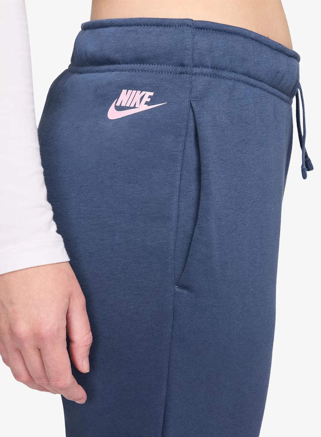 Свитшот-штаны с графическим принтом Nike, темно-синий — фото 3