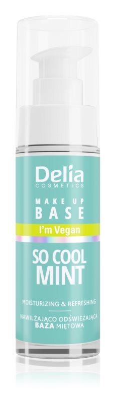 

Увлажняющая основа под макияж Delia Cosmetics So Cool Mint