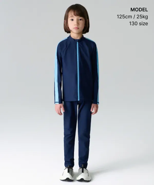Рашгард и леггинсы для воды Bold Line, Musinsa Standard Kids, Navy/Sky Blue — фото 2