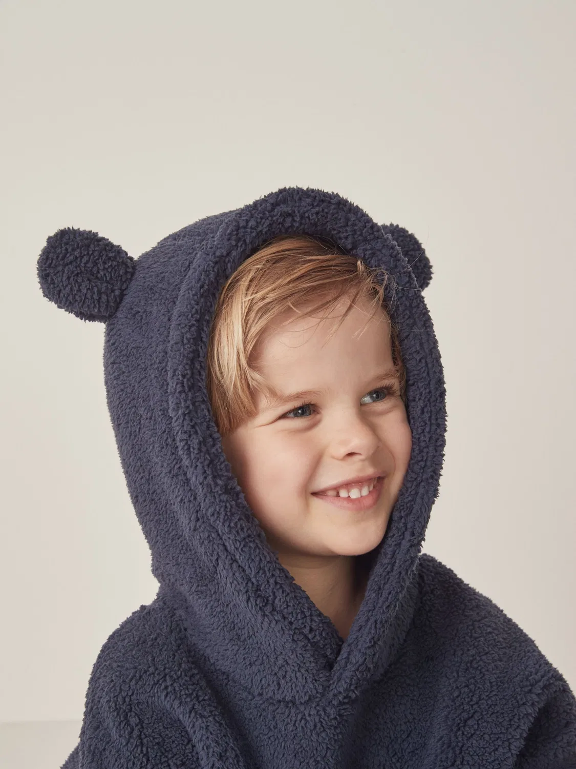 Худи с ушками, модель Snuggle The White Company, синий — фото 4