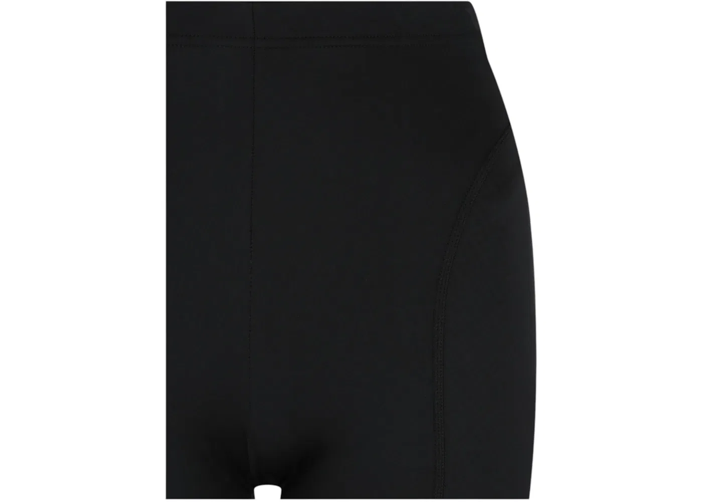 Женские велосипедные шорты с логотипом Athletic Cycling Shorts Balenciaga, Black/White — фото 3