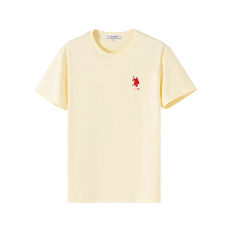 Футболка с круглым вырезом, прямой крой, U.S. POLO ASSN., Pure White — фото 4