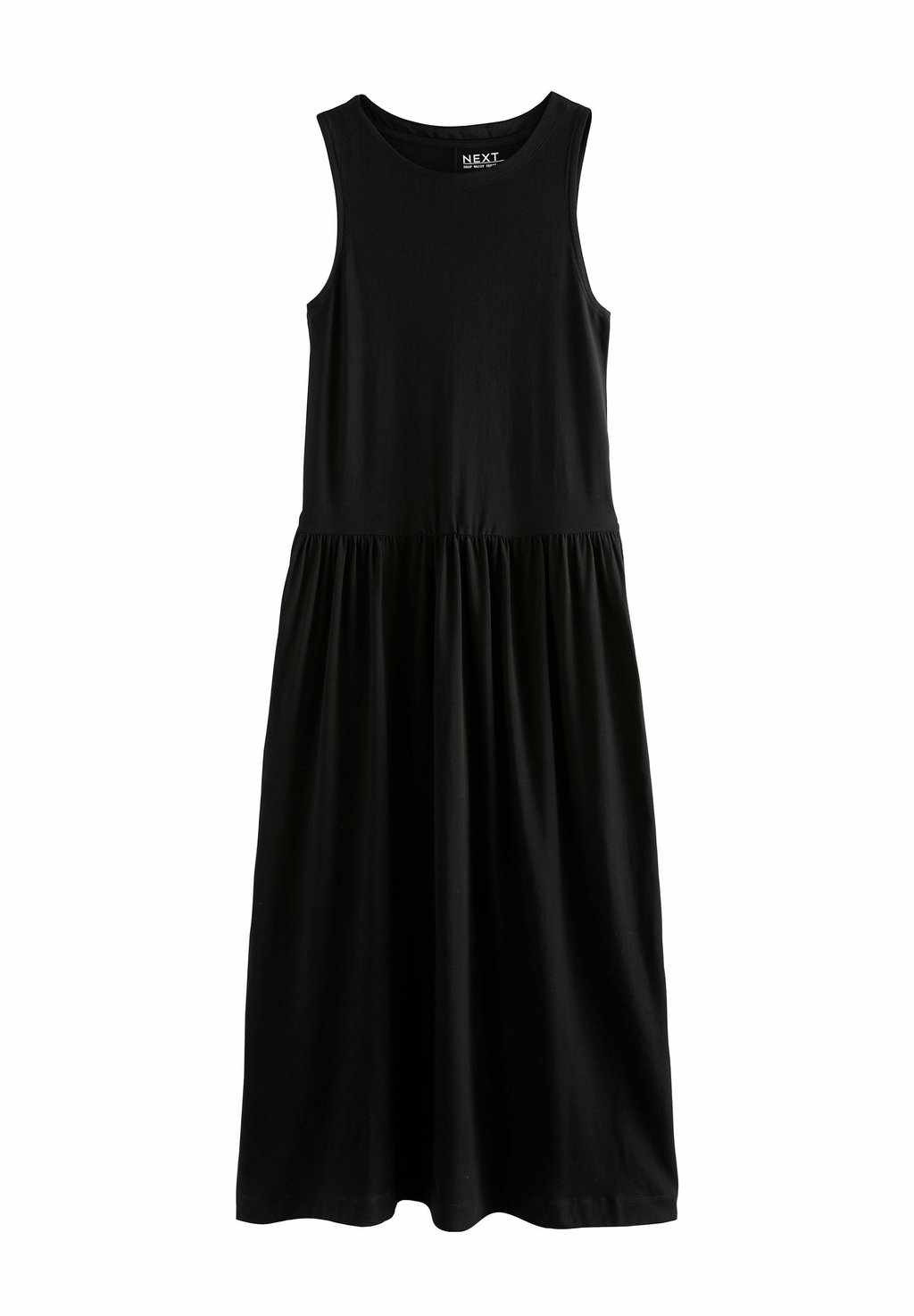 

Платье макси DROP WAIST LENGTH - Jersey dress Next, черный