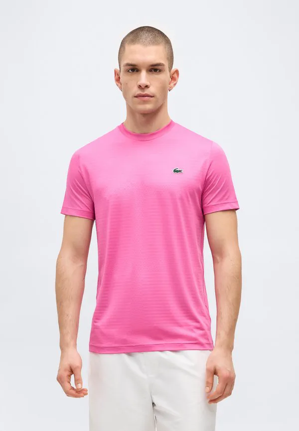 Спортивная футболка для теннисного тура Lacoste Sport, Fushia Pink