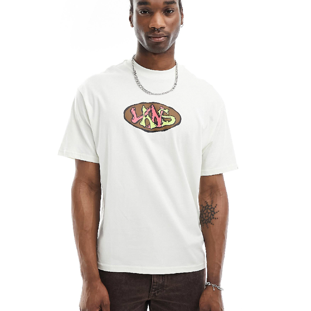 

Футболка Vans Lopside Central Logo, белый