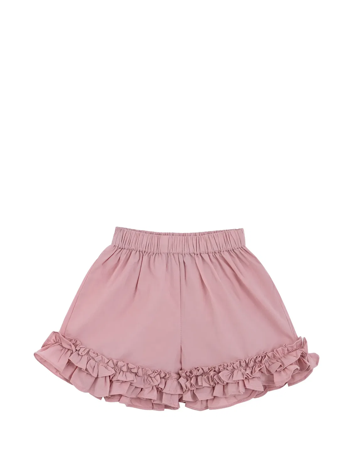 Комплект из топа и шортов с оборками Mimi Tutu, нейтральные цвета — фото 4