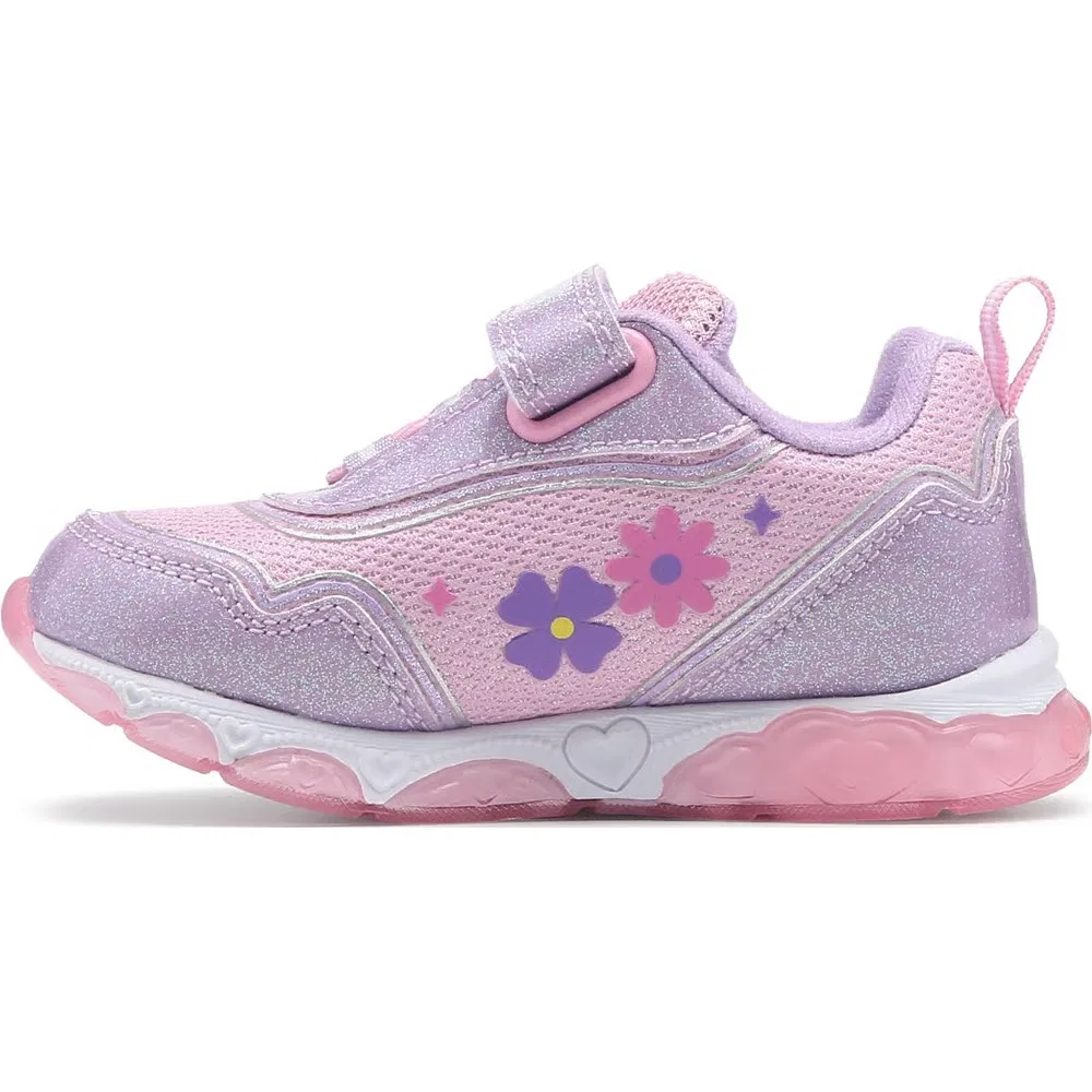 Детские светящиеся кроссовки Disney Princess, Purple/Pink Multi — фото 3