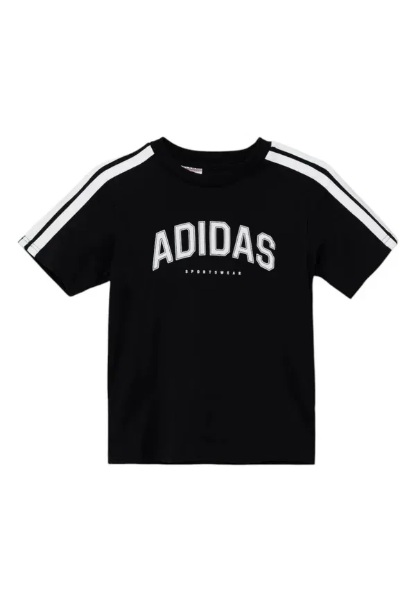 Футболка с графическим принтом в университетском стиле Adidas Sportswear, черный