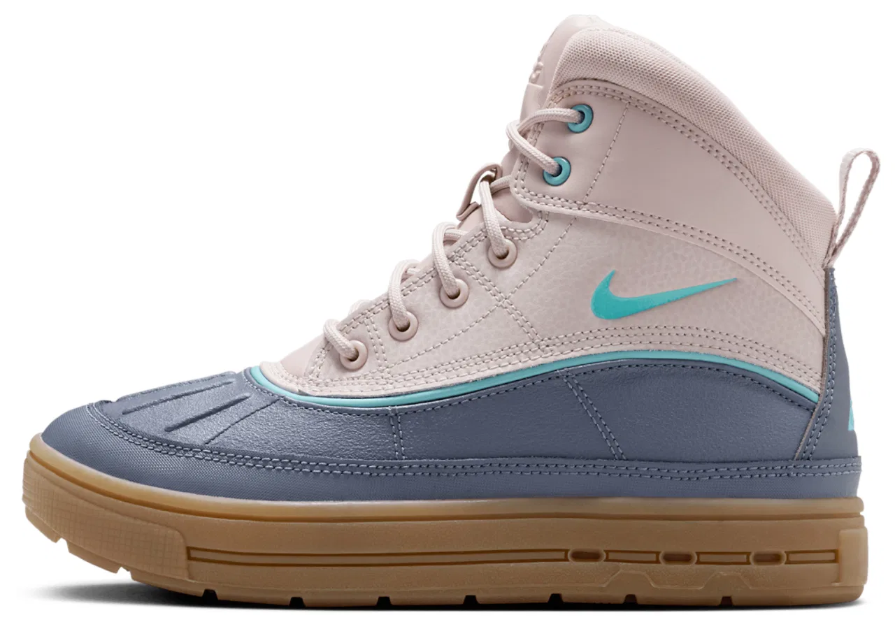 Ботинки для мальчиков Woodside II Nike, цвет Denim Turq/Platinum Violet/Lt Carbon — фото 2
