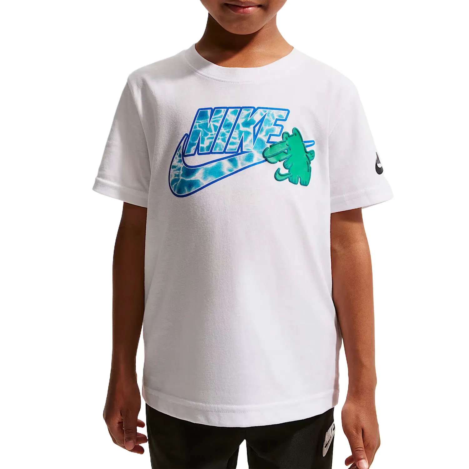 Детская футболка хлопковая Nike, White