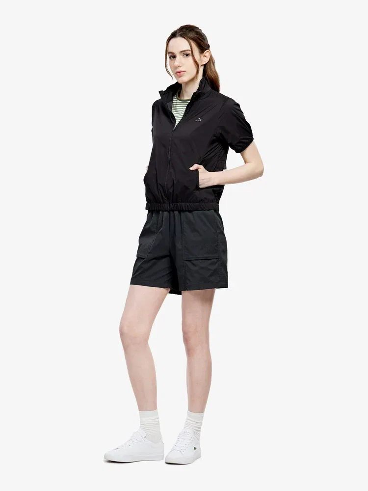 Шорты тренировочные LACOSTE Black — фото 4
