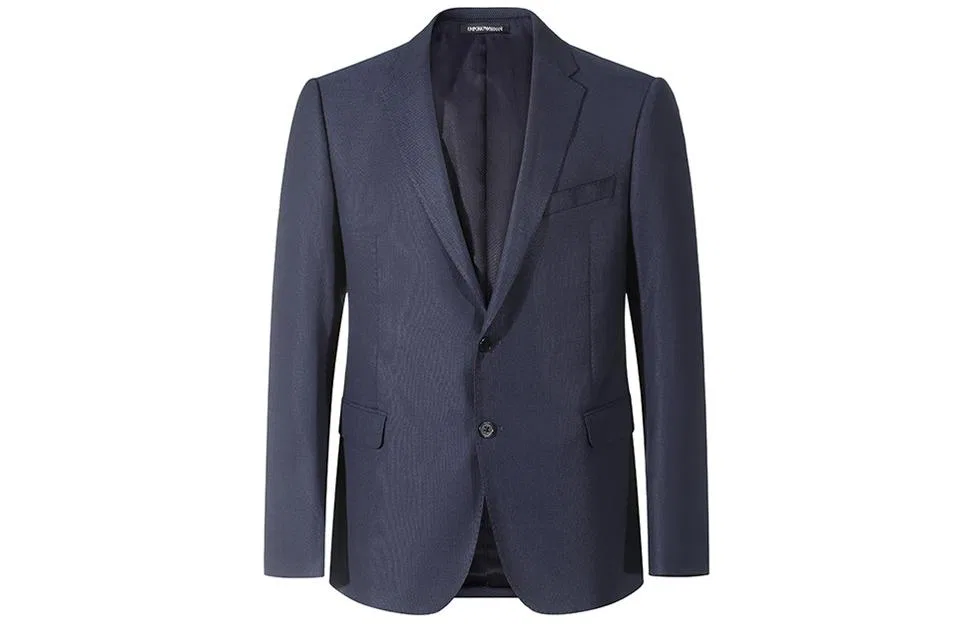 Мужской деловой костюм EMPORIO ARMANI, Dark Blue — фото 3
