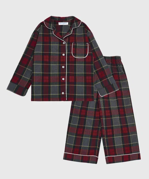 Детский комплект пижамы с принтом Love Actually BERRYCLOSET, Check