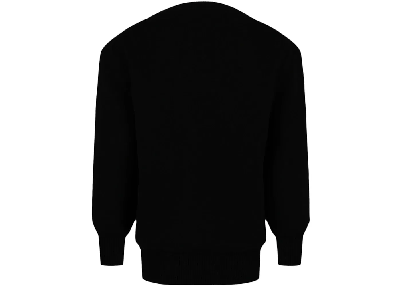 Мужской свитер с вышивкой Alexander McQueen Sweater, Black White — фото 2