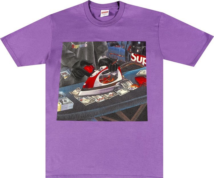 

Футболка Supreme Gas Tee 'Purple', фиолетовый