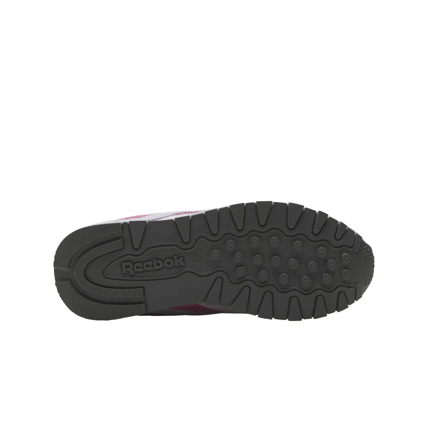 Детские кроссовки для девочек с принтом Reebok, White Pink True Pink — фото 4