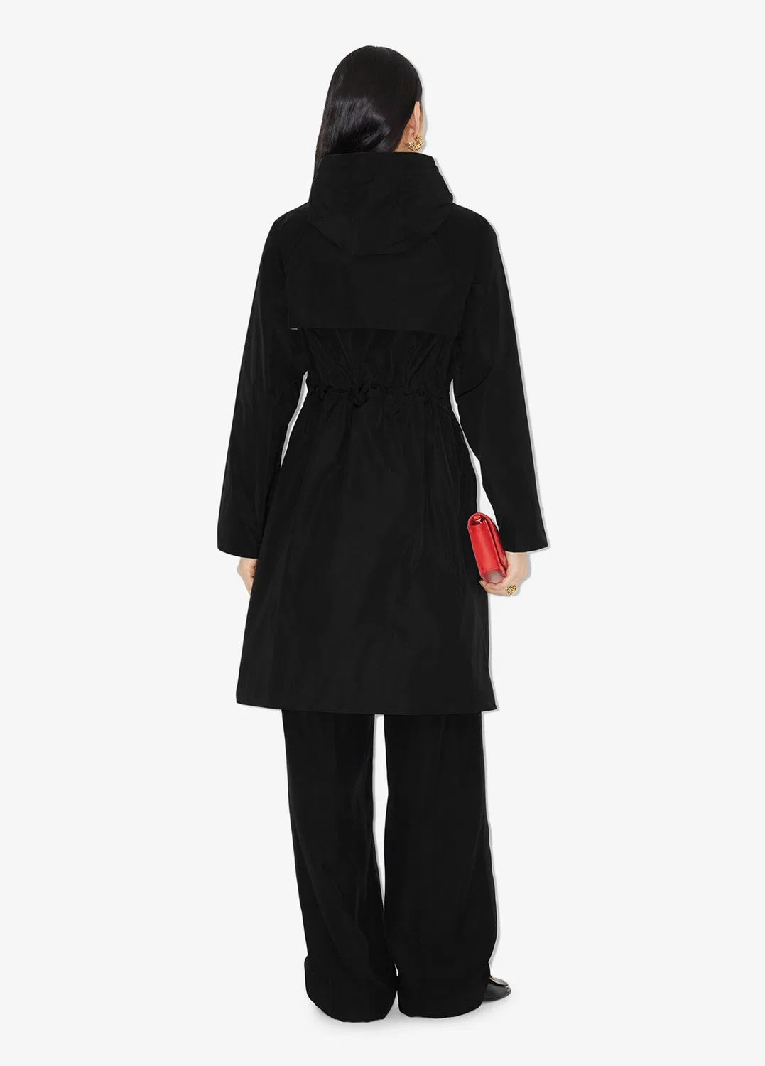 Парка Burberry Lightweight, женская, черный — фото 4