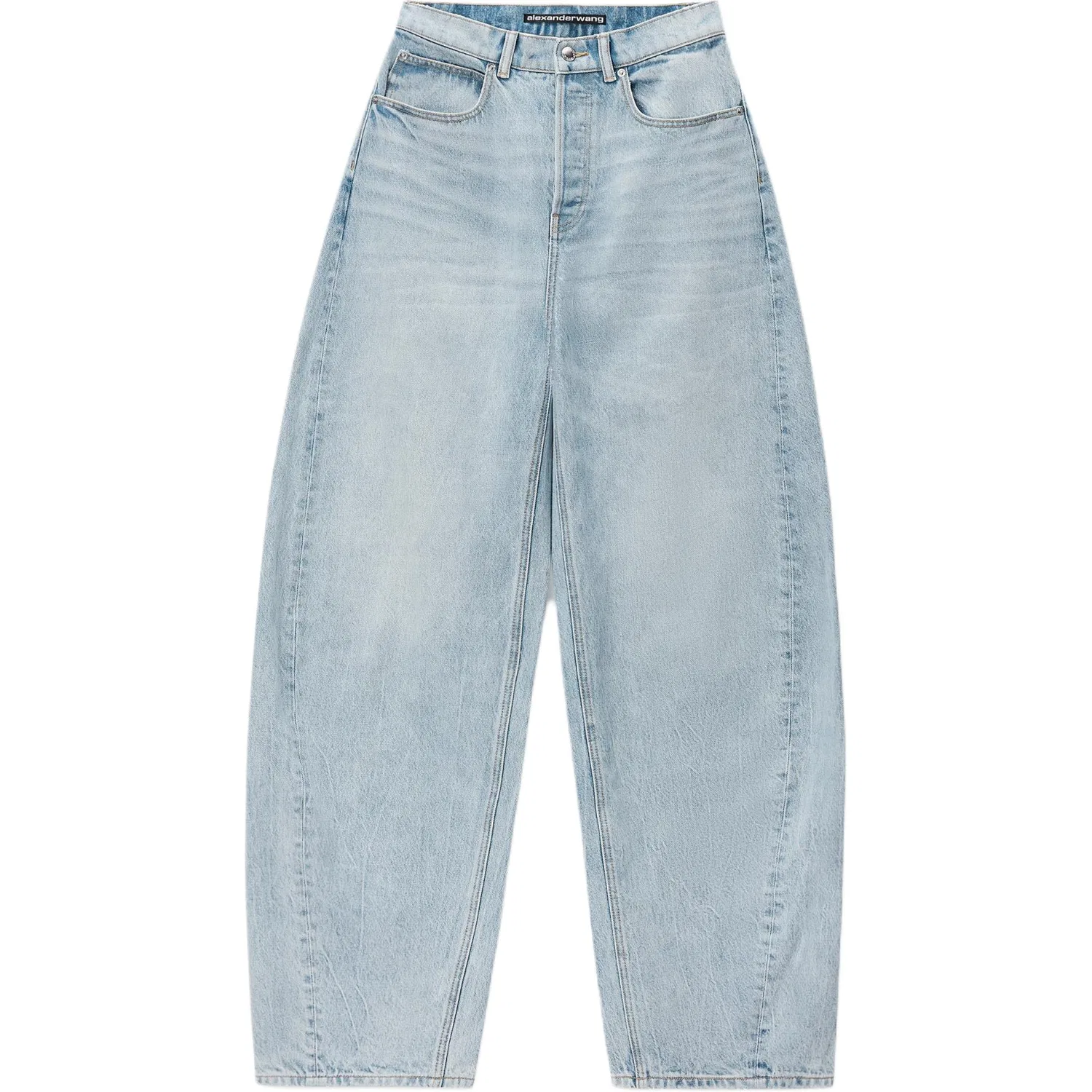 Женские джинсы широкого кроя Alexander Wang, Blue