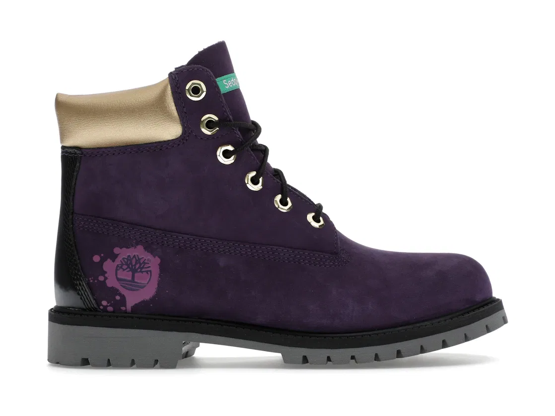 Детские ботинки 6 дюймов Timberland 6' Premium Boot Hip Hop Royalty (GS) Timberland, Royal Purple