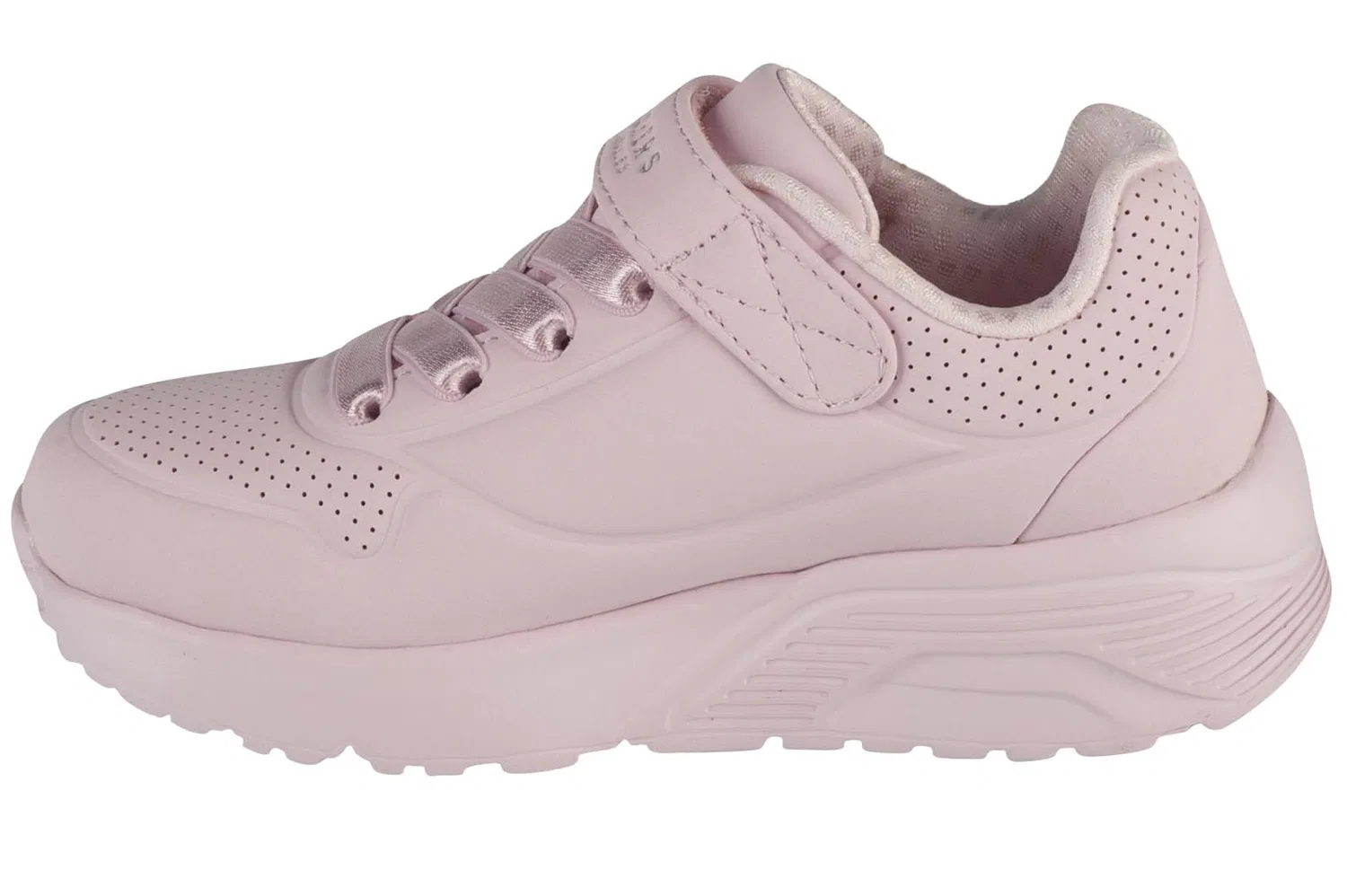 Детские кроссовки для девочек с принтом One Lite Skechers, Light Pink — фото 2