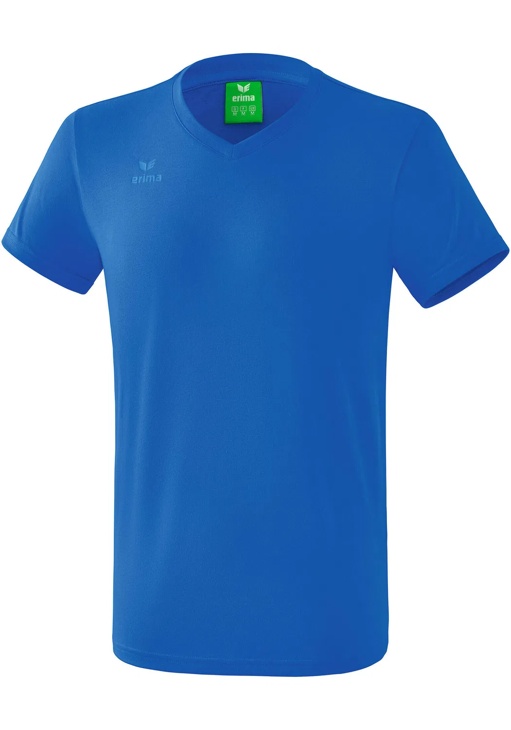 Детская футболка с V-образным вырезом Style Erima, Konigsblau / Blau