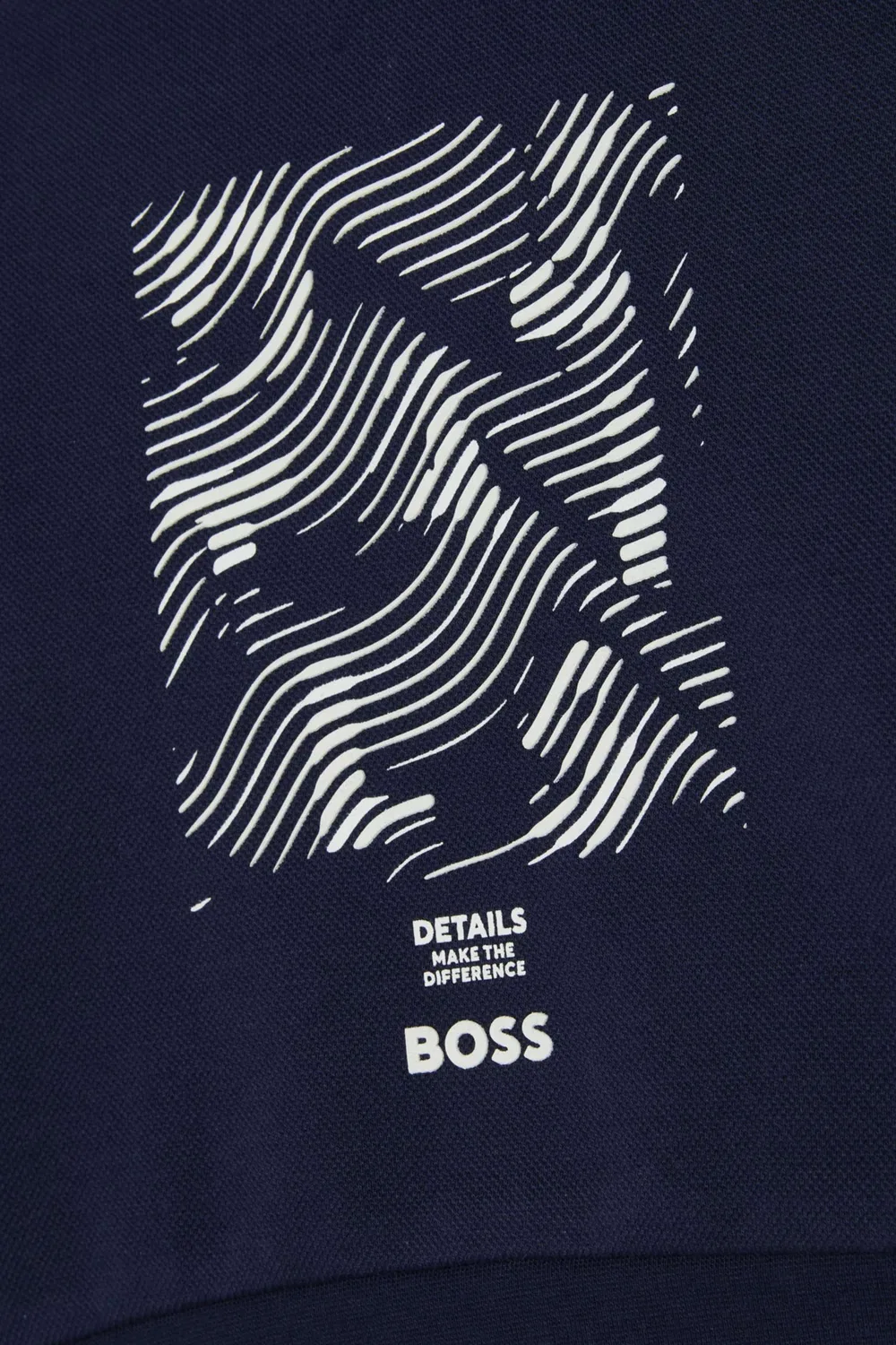 Свитшот с принтом Bonded Pique BOSS Kidswear — фото 3
