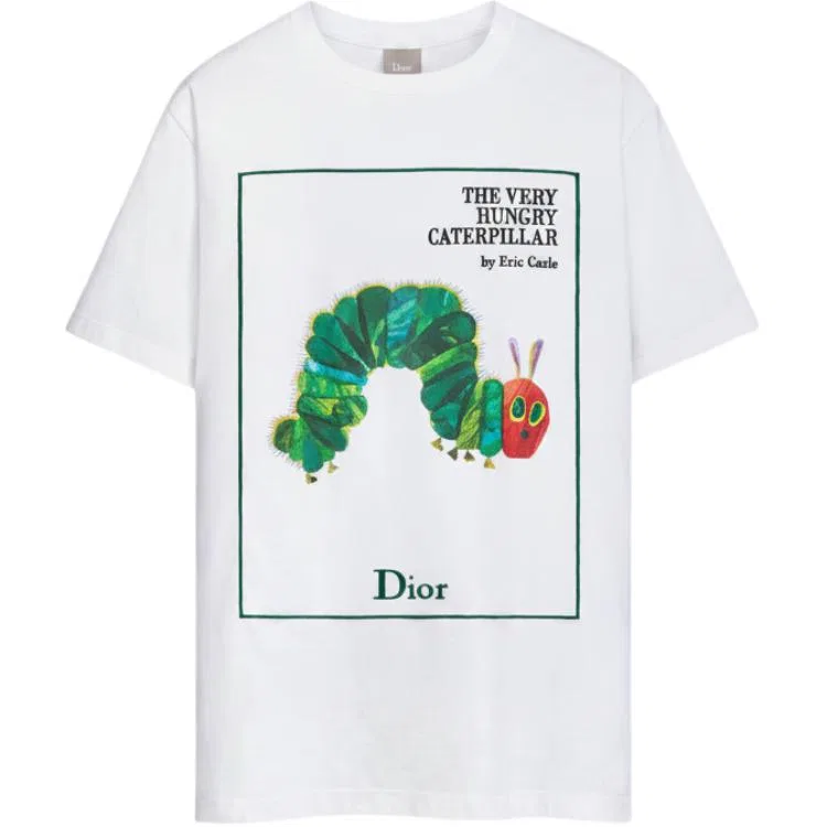 Мужская футболка с круглым вырезом DIOR, Цвет White