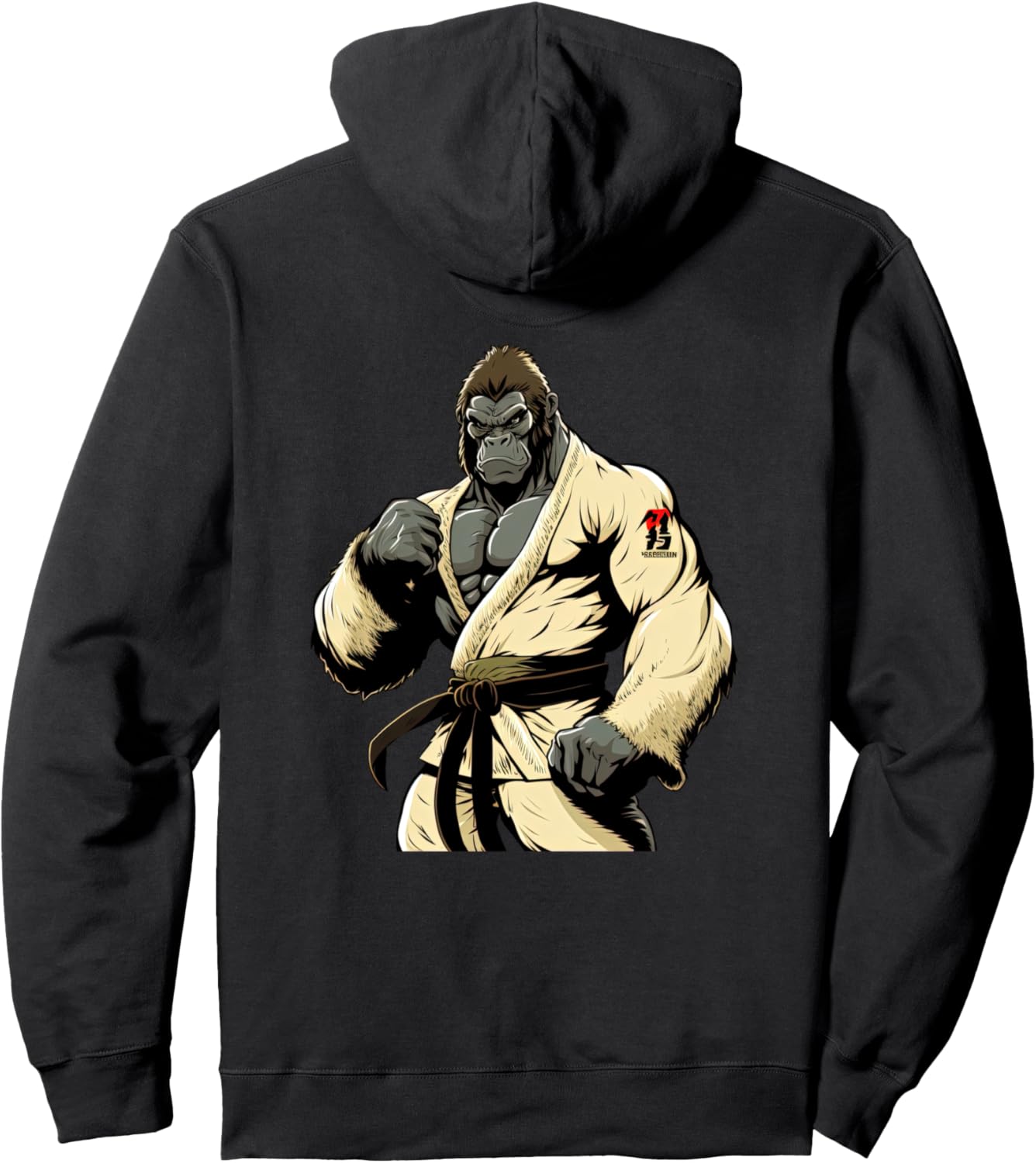 

Японская горилла для дзюдо - милая толстовка с изображением гориллы для боевых искусств, черная Gorilla Judo Hoodie For Men, Women, And Kids, Черный, Японская горилла для дзюдо - милая толстовка с изображением гориллы для боевых искусств, черная Gorilla J