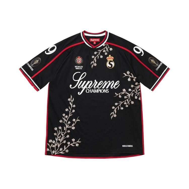 

Джерси Supreme Floral Soccer Jersey, Black