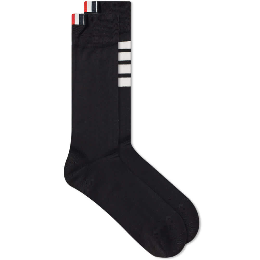 

Носки Thom Browne 4 Bar Mid Calf Sock