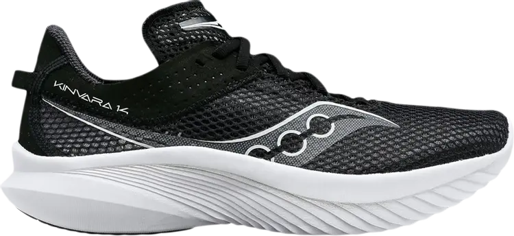 

Кроссовки Saucony Kinvara 14 Wide Black White, черный, Черный;серый, Кроссовки Saucony Kinvara 14 Wide Black White, черный