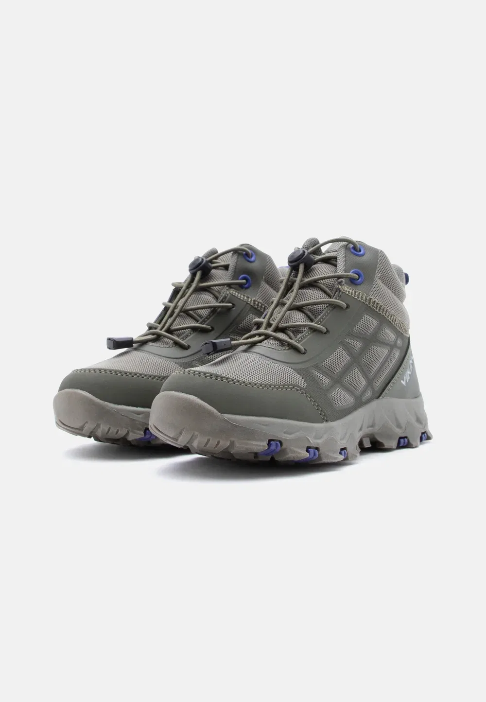 Кроссовки Track mid wp унисекс - высокие кроссовки Viking, Olive — фото 2