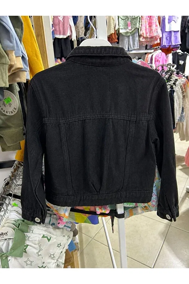 Джинсовая куртка для девочки Ysferbutik — фото 2
