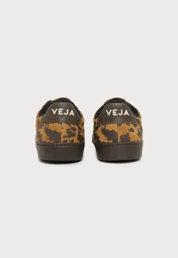 Кроссовки кожаные Small volley Veja, Camel/Wild/Country, коричнево-бежевой — фото 3