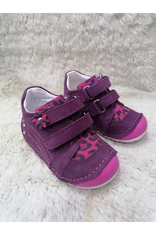 Детские туфли для девочек ортопедические Özgür Kids, Purple — фото 2