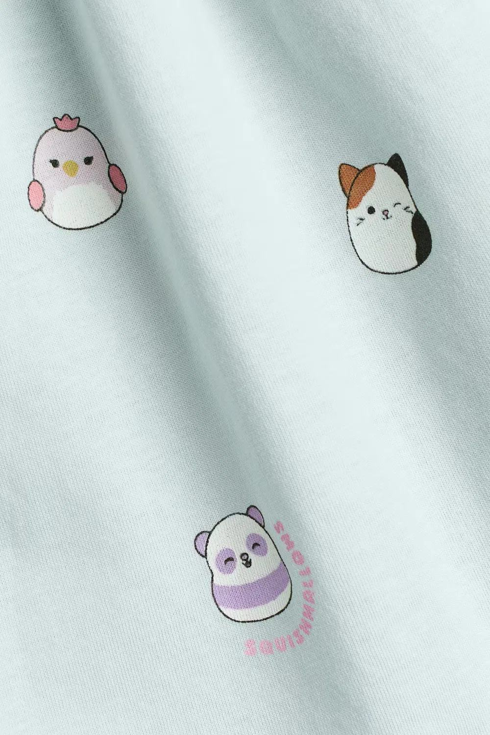 Платье из хлопка с принтом H&M, Helltürkis/Squishmallows — фото 2