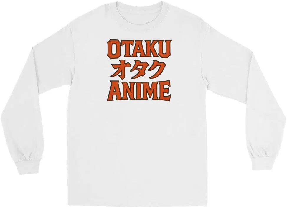 Мужская футболка с длинным рукавом Otaku, White