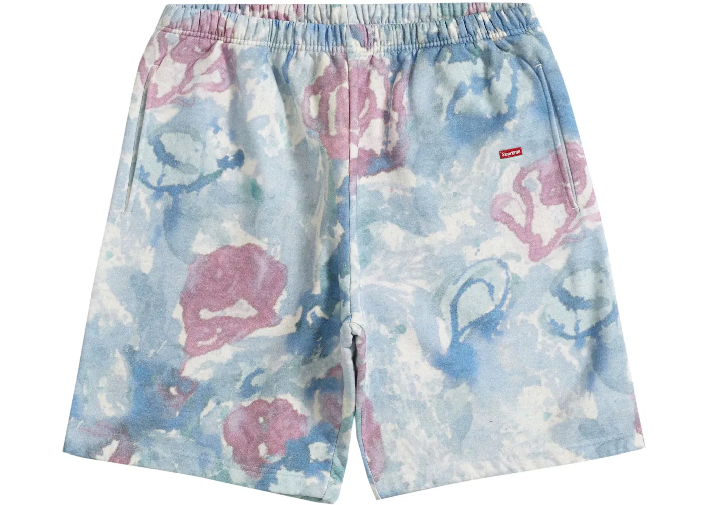 Мужские шорты с принтом Supreme Sweatshort, Watercolor Floral