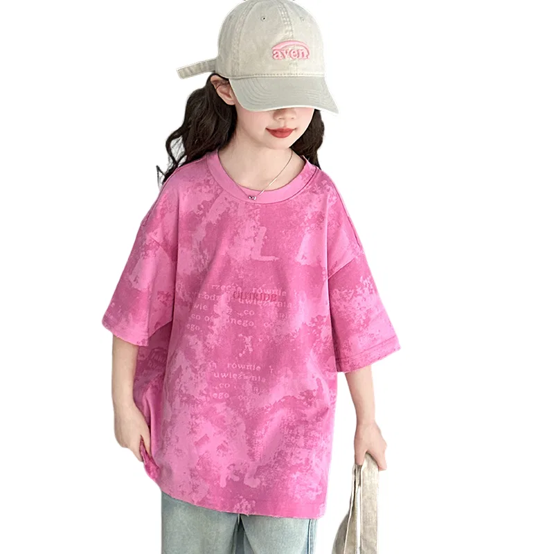 Детская футболка с коротким рукавом Lanza, Rose Red
