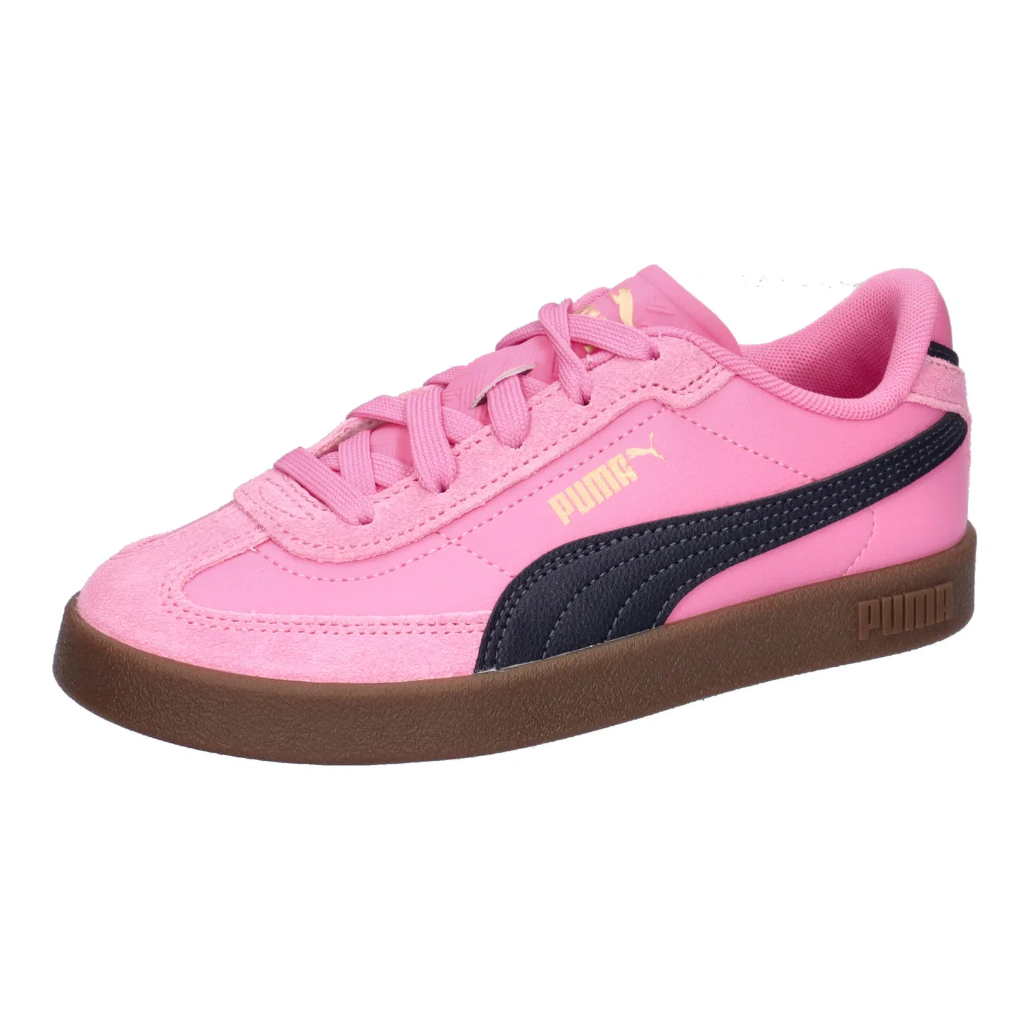 Детские кроссовки из кожи Puma Club II Era Puma, Rosa Magentapink