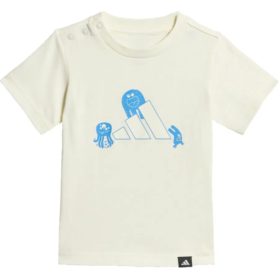 Футболка с графическим принтом Tiro_Nster Graphic adidas, Розовый