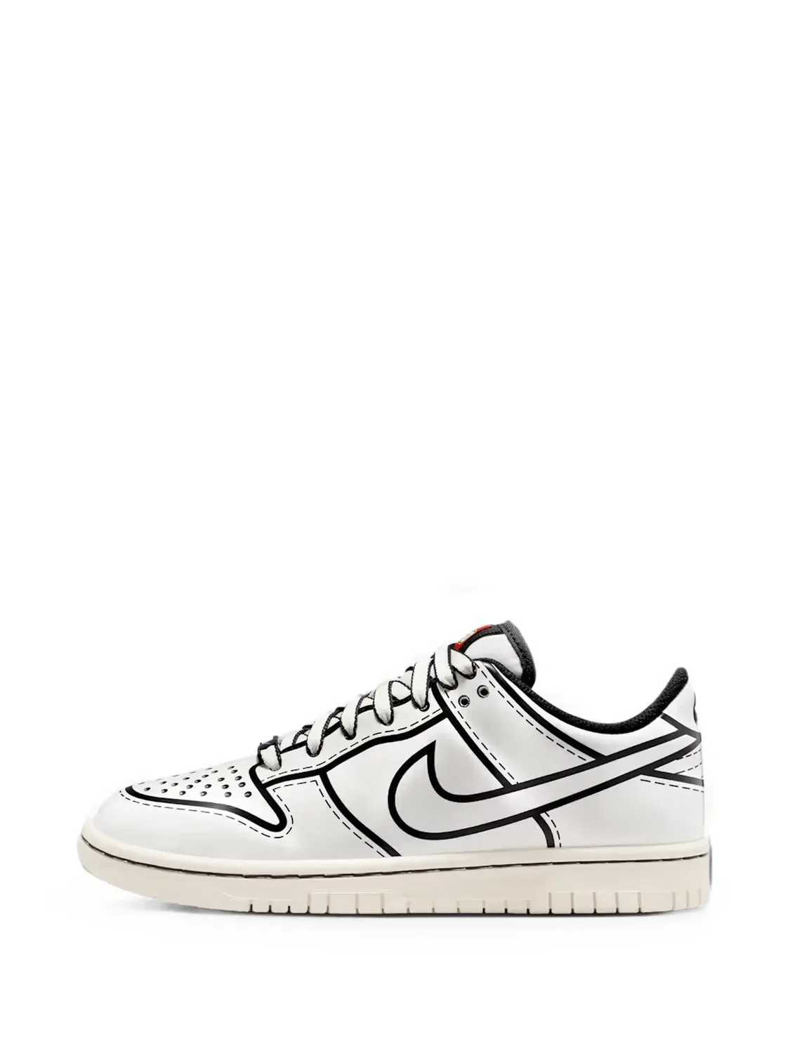 Кроссовки Dunk Low из коллаборации с LEGO Nike Kids, белый — фото 4