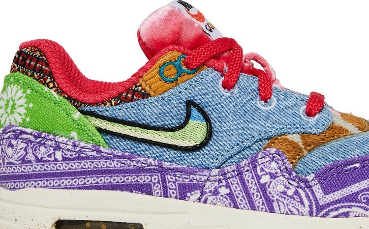 Кроссовки Nike Concepts x Air Max 1 SP TD 'Far Out', многоцветный — фото 3