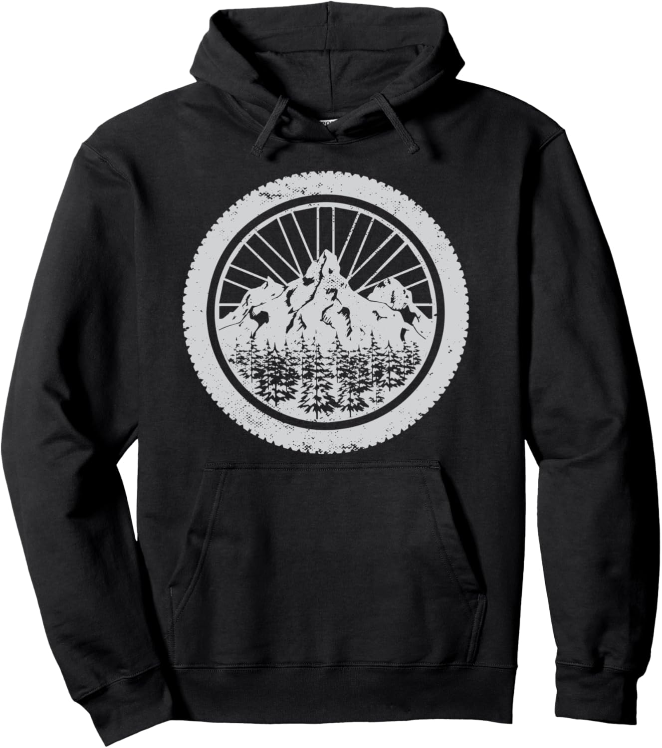 

Горный велосипед, MTB, Велоспорт, Худи для горного велосипеда Mountain Bike Gifts & Mtb Equipment, черный