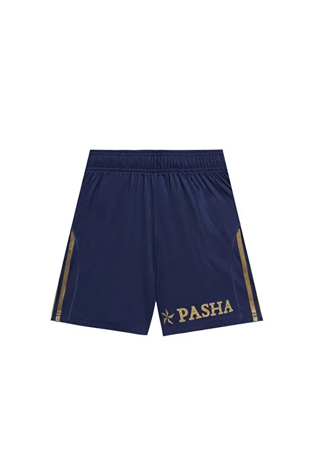 Детские спортивные шорты для девочек с принтом Fenerbahçe, Navy Blue — фото 2