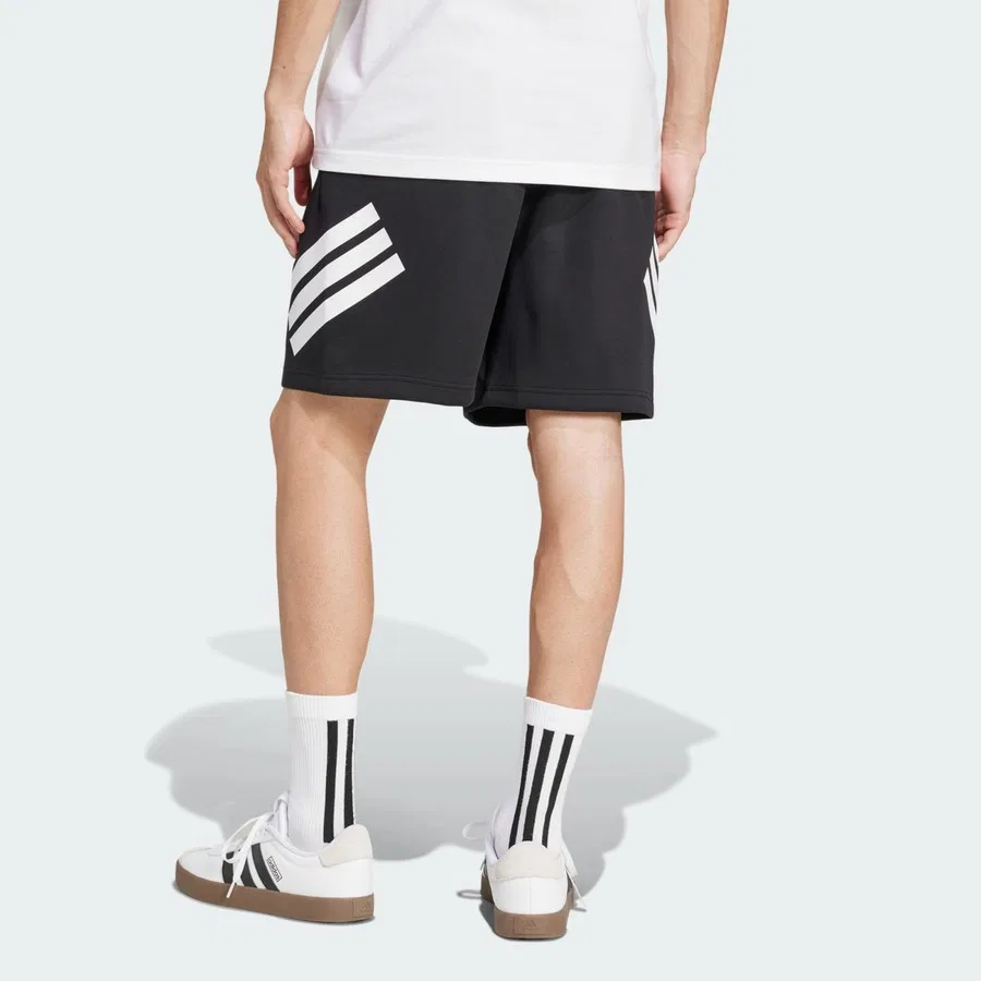 Шорты спортивные с тремя полосами Future Icons adidas, Черный — фото 2