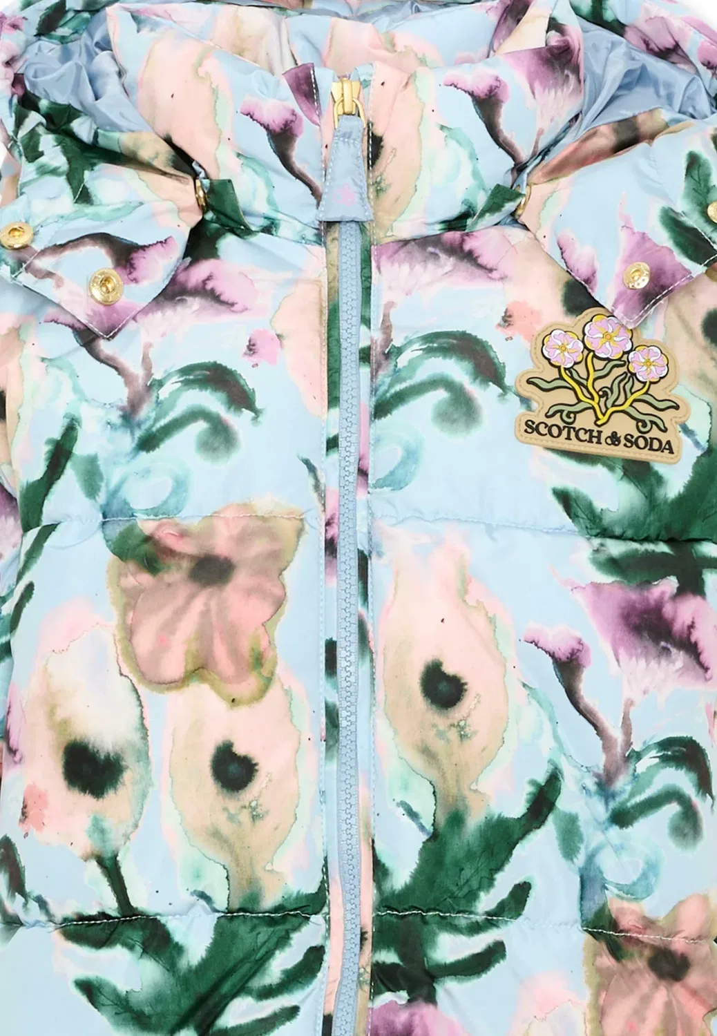Джубботто - зимняя куртка Scotch & Soda, Multi-Coloured — фото 3