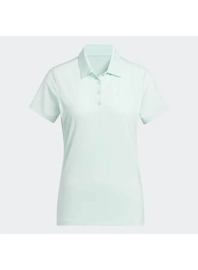 Поло для гольфа с коротким рукавом Ultimate365 Classic Adidas, бирюзовый — фото 2